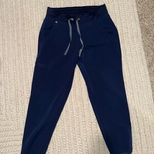 Navy FIGS Jogger Pants